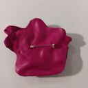 Broszka z naturalnej skóry