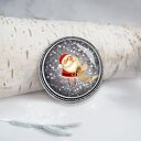 Cudna broszka z mikołajem