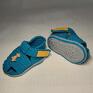 Szydełkowe, Dzianinowe dla dziecka poniżej pierwszego roku życia | Hug buciki dzieci niechodzące sandałki na lato
