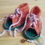 Arte Dania buciki sznurowane sandałki niemowlęce sesja foto