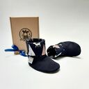 Bambosze z golfem handmade - Jelonki II (antypoślizgowe)