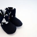 Bambosze z golfem handmade - Jelonki II (antypoślizgowe)