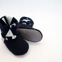 Bambosze z golfem handmade - Jelonki II (antypoślizgowe)