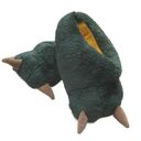 Zabawne kapcie łapy dinozaura - rozmiar 30/31 (19,5 cm) - wełna merynos 