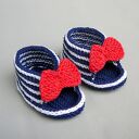 Sandałki Murcja dla niemowląt - miękkie, 100% bawełna (Newborn)