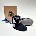 Bambosze z golfem handmade / jelonki II
