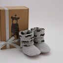 Bambosze z golfem handmade / hipsterskie