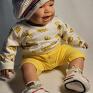 Dzianinowe buciko trampki czapka dziecka poniżej pierwszego roku życia | Hug szydełkowe sneakers