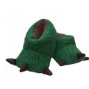 Zabawne kapcie ŁAPY DINOZAURA roz. 30/31x19 cm wełna merynos