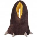 Kapcie łapy, ciepłe bambosz, owcza wełna roz. 44/45x29 cm kapcie męskie