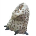 Kapcie łapy, ciepłe bambosz, owcza wełna roz. 46/47x31 cm NADWYMIAR