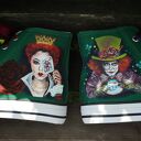 Na zamówienie Ręcznie malowane trampki ALICJA W KRAINIE CZARÓW