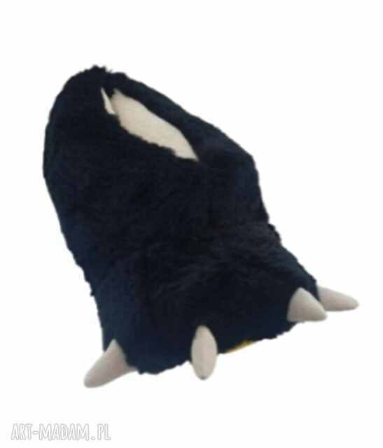 Kapcie łapy, ciepłe bambosz, owcza wełna roz. 47/48 30,5 cm NADWYMIAR