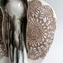 Eva Art trendy ceramika rękodzieło perłowy 3 pomysł na prezent anioł ręcznie zrobiony