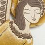 ceramika: Anioł ceramiczny - Zlatna Livada Vela ślub