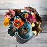 ceramika: kwiaty dzień matki