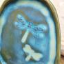 Shiraja Mała ceramiczna mydelniczka (c249) ceramika do łazienki