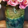 Gabriela Kas atrakcyjne handmade ceramika na susz kwiatowy/ sztuczne kwiaty rzeźba ceramiczna artystyczna