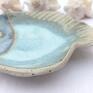 Misty Art Studio ryba talerz ceramiczny miseczka rybka morze