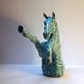 Koń Aleksander - rzeźba ceramiczna - handmade hippika