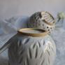 prezent handmade ceramika zastawa durszlak ceramiczny