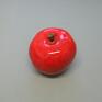 Jabłko dekoracyjne czerwone II prezent