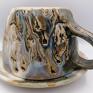 ceramika: Komplet "Jak bukiet kwiatów" 3 filizanka do kawy z gliny