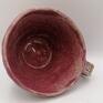 Mini komplet "Różowo - kwiatowo" - pomysł na prezent filizanka do kawy