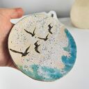 Talerzyk na biżuterię Morze - ceramiczna podstawka do Twojej codziennej rutyny
