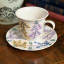 Filiżanka porcelanowa ręcznie malowana "Wiosenny bukiet"