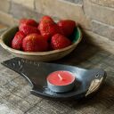 Kruk ceramiczny - podstawek na biżuterię, tealight i kadzidło