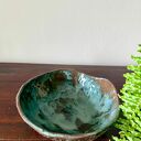 Misa ceramiczna z kolekcji Deep Lines - ręcznie szkliwiona