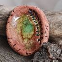 Ceramiczny kamień spokoju - Mech