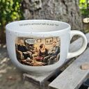 MORE AMOR, kubek 600 ml Dama z gronostajem 