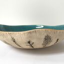 Organiczna misa ceramiczna