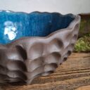 Miska ceramiczna - Ciemna muszla