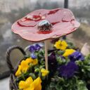 Kwiat ceramiczny - poidło na balkon i do ogrodu