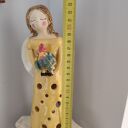 anioł ceramiczny lampion