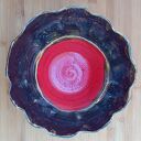 Ceramiczna misa " Kwiatowa"