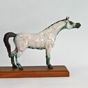 Rzeźba ceramiczna konia Arab koń figurka