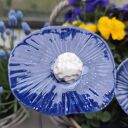 Kwiaty ceramiczne 3 szt. na drewnianych kijkach