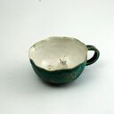 Ceramiczna duża filiżanka kubek z figurką kota