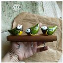 Wieszak z 3 sikorkami