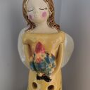 anioł ceramiczny lampion