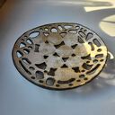 Ażurowa ceramiczna patera do serwowania i na prezent