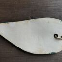 Turkusowa zawieszka - serce ceramiczne, ręcznie wypalane