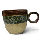 Ręcznie robiona filiżanka ceramiczna 220 ml dla kawoszki