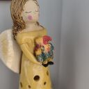 anioł ceramiczny lampion