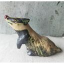 Rodzina borsuków - ceramika handmade na półkę