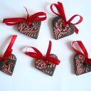 Zawieszki ceramiczne na choinkę